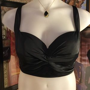 Torrid #4 (20/22) black bikini top